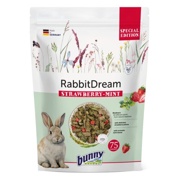 Bunny Nature Rabbit Dream Strawberry-Mint 1.5kg