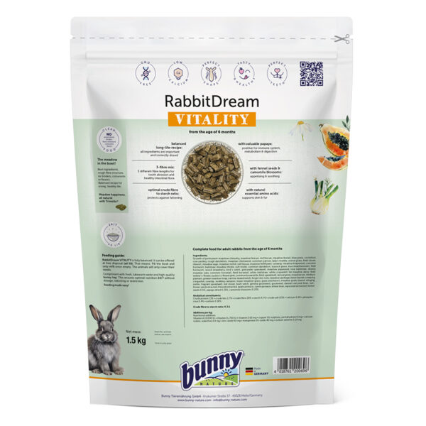 Bunny Nature Rabbit Dream Vitality 1.5kg - Image 2