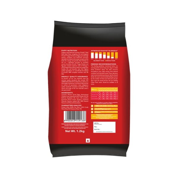 Drools Chicken and Egg Puppy Nutrition Dry Puppy Food - Image 2