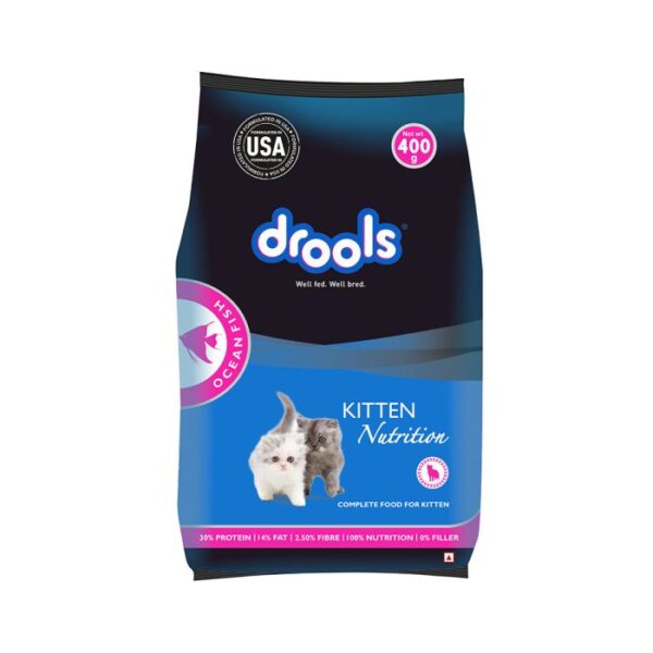 Drools Ocean Fish Kitten Nutrition Dry Kitten Food - 3 kg