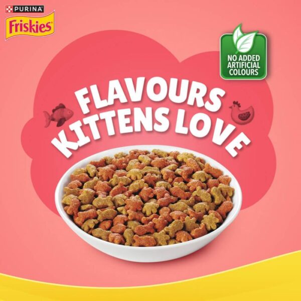 Friskies Kitten Discoveries Dry Kitten Food - 400 g - Image 4