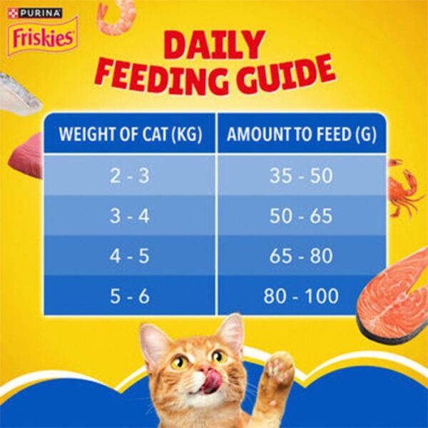 Friskies Seafood Sensations Adult Dry Cat Food - 400 g - Image 3