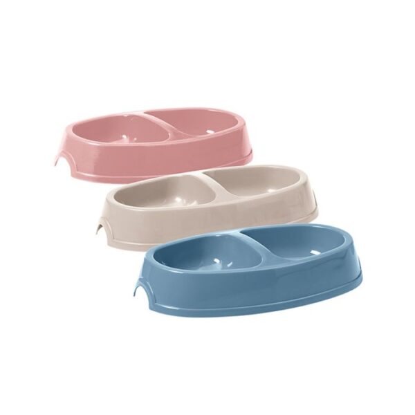 Savic Picnic Twin Cat Feeding Bowl - Assorted Color